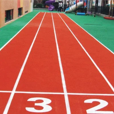 Self-Textured Polyurethane Running Track · 9