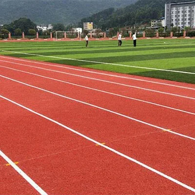 Self-Textured Polyurethane Running Track