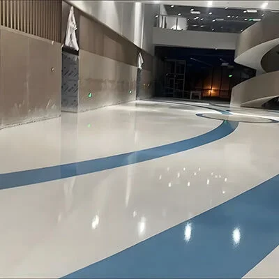 Pavimentazione in terrazzo epossidico