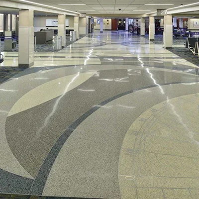 Metallic-Effect Epoxy Flooring · 1